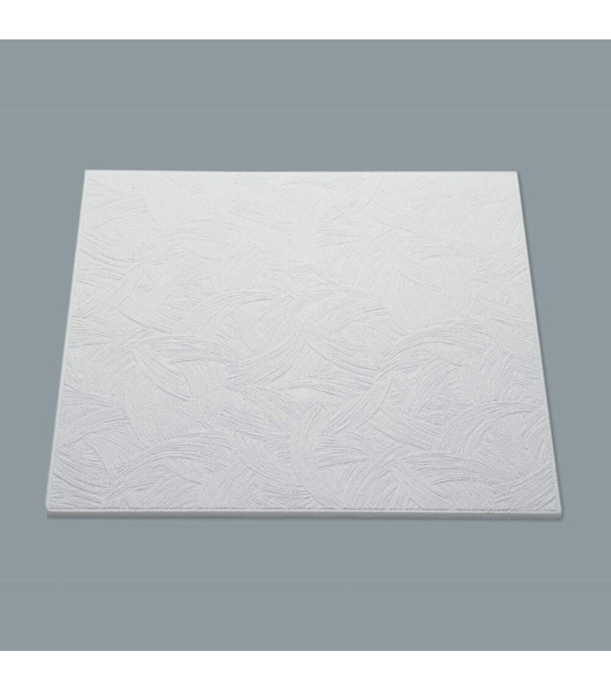 Dalle de plafond NMC t102 Crépi 500x500x10mm paquet de 2m²