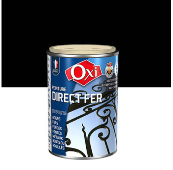 Peinture OXI direct fer noir brillant 100ml