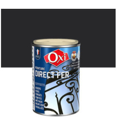 Peinture OXI direct fer noir mat 100ml