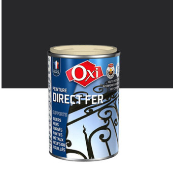 Peinture OXI direct fer noir mat 100ml