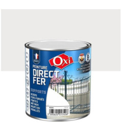 Peinture OXI direct fer gris clair 0,5L