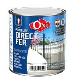 Peinture OXI direct fer gris foncé 0,5L