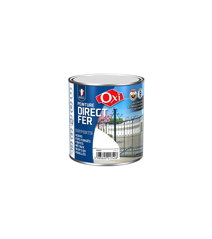 Peinture OXI direct fer gris foncé 0,5L