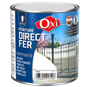 Peinture OXI direct fer gris foncé 0,5L