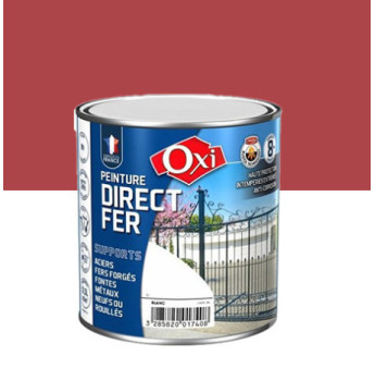 Peinture OXI direct fer rouge vif 0,5L