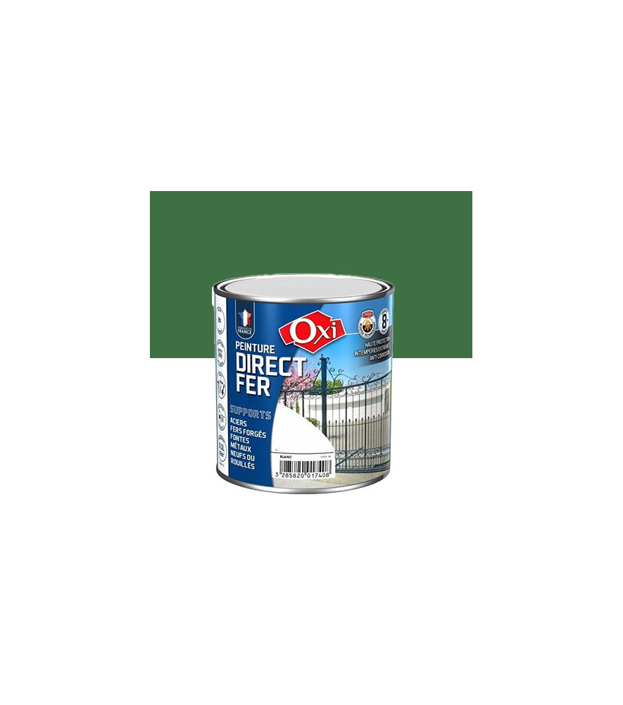 Peinture OXI direct fer vert mousse 0,5L