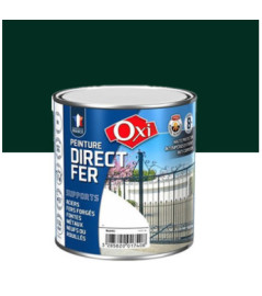 Peinture OXI direct fer vert sapin 0,5L