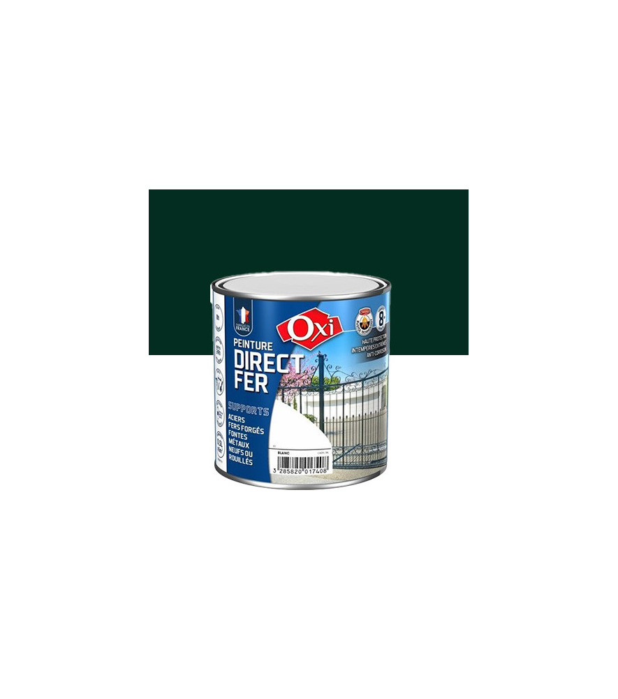 Peinture OXI direct fer vert sapin 0,5L