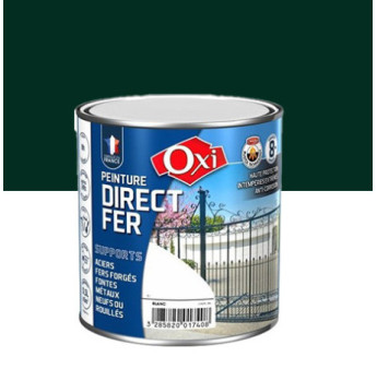 Peinture OXI direct fer vert sapin 0,5L