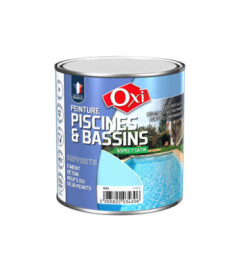 Peinture OXI spéciale piscines et bassins bleu 0,5L