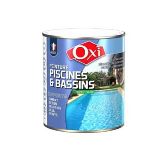 Peinture OXI spéciale piscines et bassins blanc 0,5L