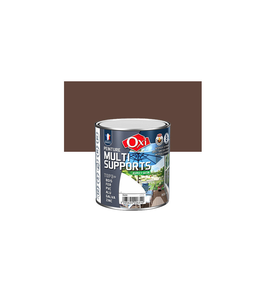 Peinture OXI multi-supports Top3+ armagnac satin 0,5L