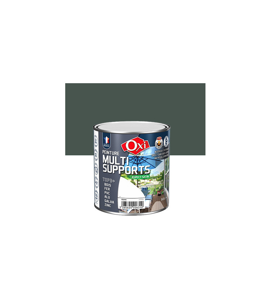 Peinture OXI multi-supports Top3+ carbone satin 0,5L