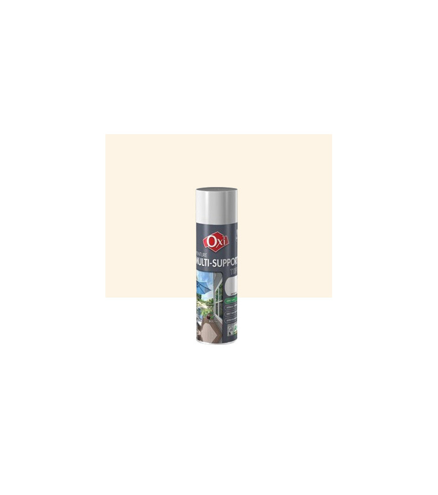 Peinture OXI multi-supports Top3+ pulvérisateur RAL 9001 400ml