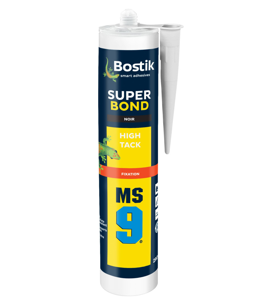 Bostik Mastic MS9 SUPER BOND noir 290ml