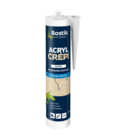 Mastic BOSTIK Acryl crépi blanc 310ml