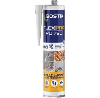 Mastic BOSTIK FLEXPRO PU 790 Blanc 300ml