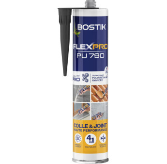 Mastic BOSTIK FLEXPRO PU 790 Noir 300ml