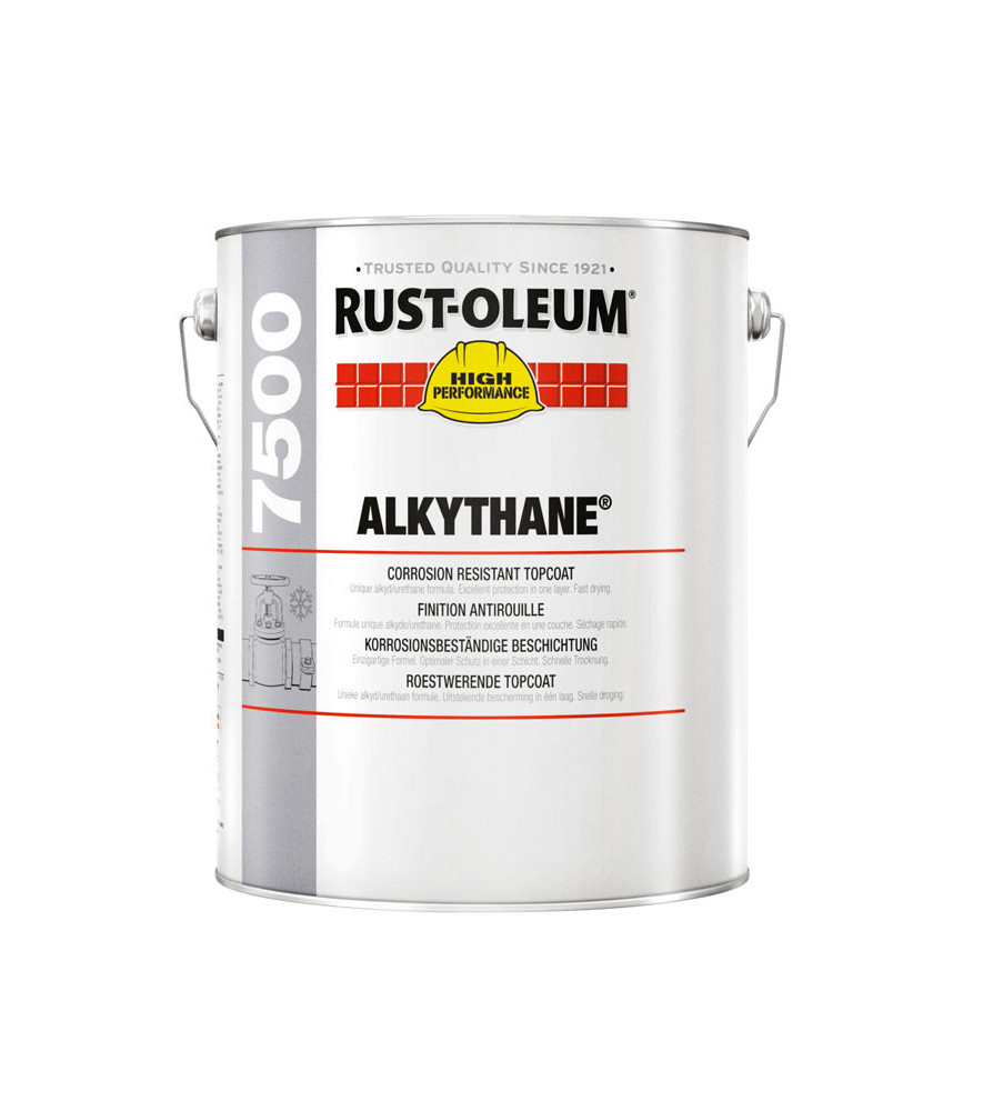 Peinture RUST-OLEUM Alkythane 7500 satin base transparente 7557 5L