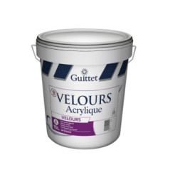 Peinture GUITTET Eco Velours Acrylique teintée 15L