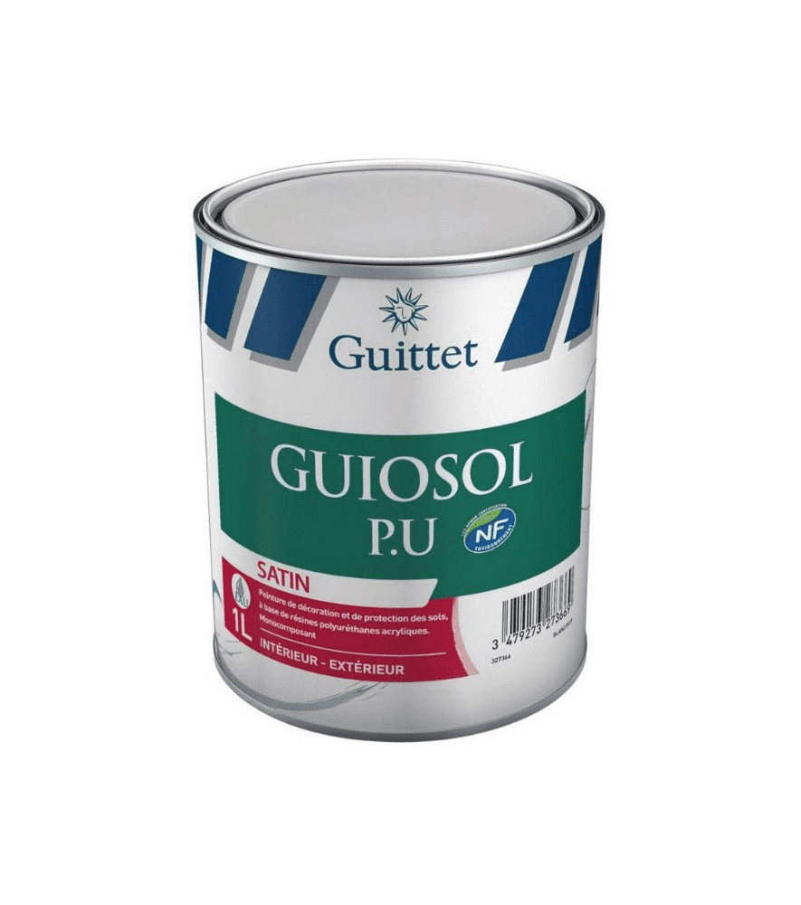 Peinture GUITTET Guiosol PU base GUP 1L