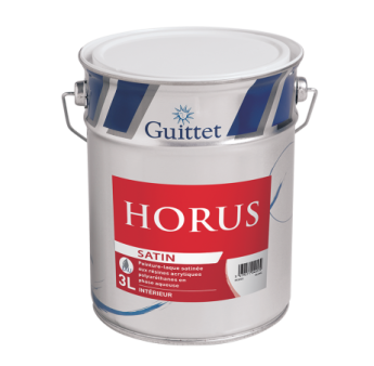 Peinture GUITTET Horus satin blanc 3L