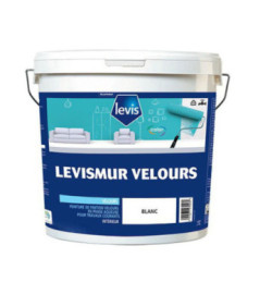Peinture LEVIS Levismur velours blanc 15L