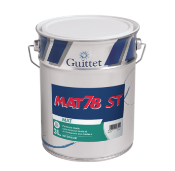 Peinture GUITTET Mat78 ST base à teinter 3L