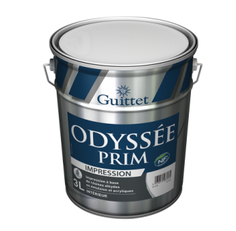 Peinture GUITTET Odyssée prim blanc 3L