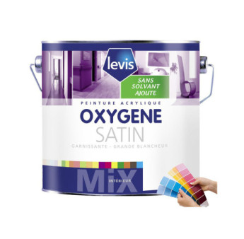 Peinture LEVIS Oxygène satin base C 1L