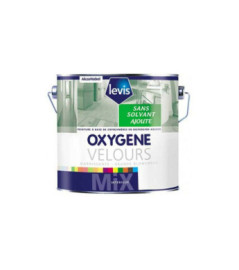 Peinture LEVIS Oxygène velours blanc 5L