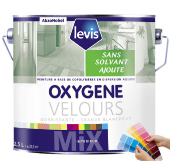 Peinture LEVIS Oxygène velours base C 2,5L