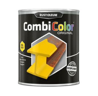 Peinture RUST-OLEUM Combicolor Original satin base jaune 7406 1L