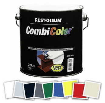 Peinture RUST-OLEUM Combicolor Original satin base transparent 7407 1L