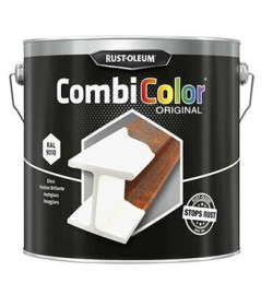 Peinture RUST-OLEUM Combicolor Original satin blanc RAL 9010 2,5L