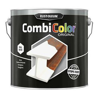 Peinture RUST-OLEUM Combicolor Original satin blanc RAL 9010 2,5L