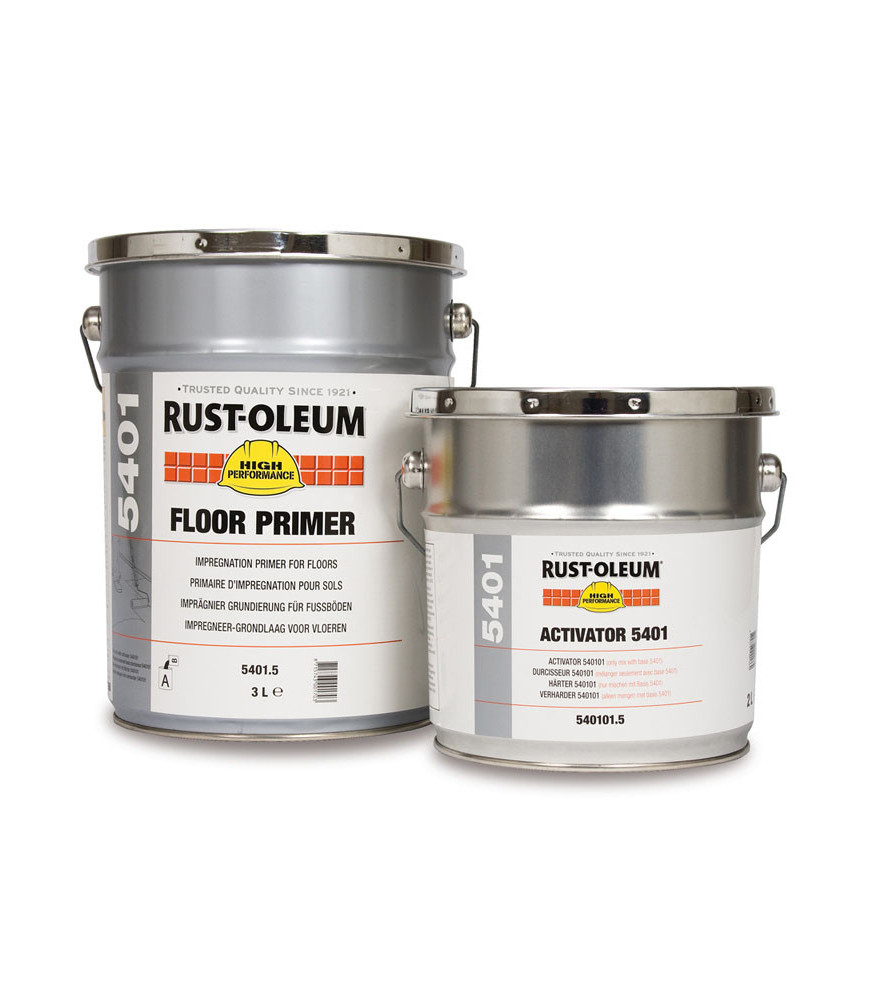 Primaire d'imprégnation RUST-OLEUM epoxy bi-composants 5401 kit 1L (durcisseur inclus)