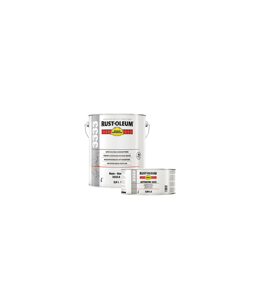 Primaire super adhérant RUST-OLEUM 3333 Kit 1L (base et durcisseur inclus)