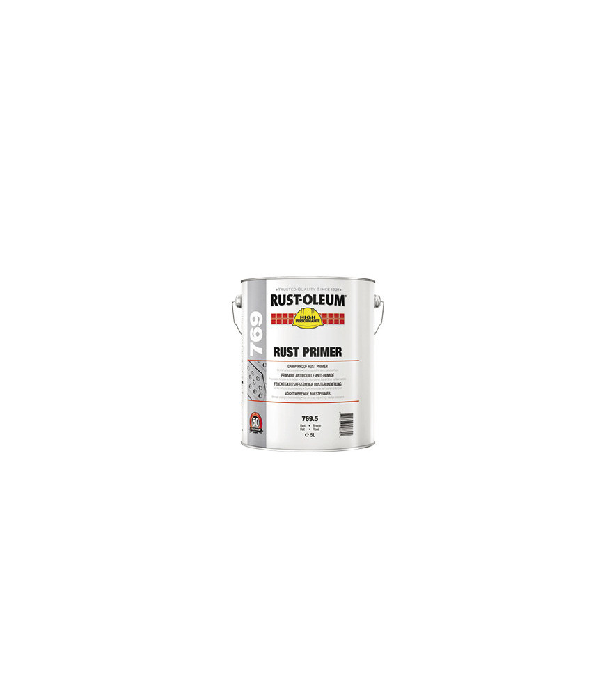 Primaire antirouille anti-humide RUST-OLEUM 769 base blanc faible 76908 1L