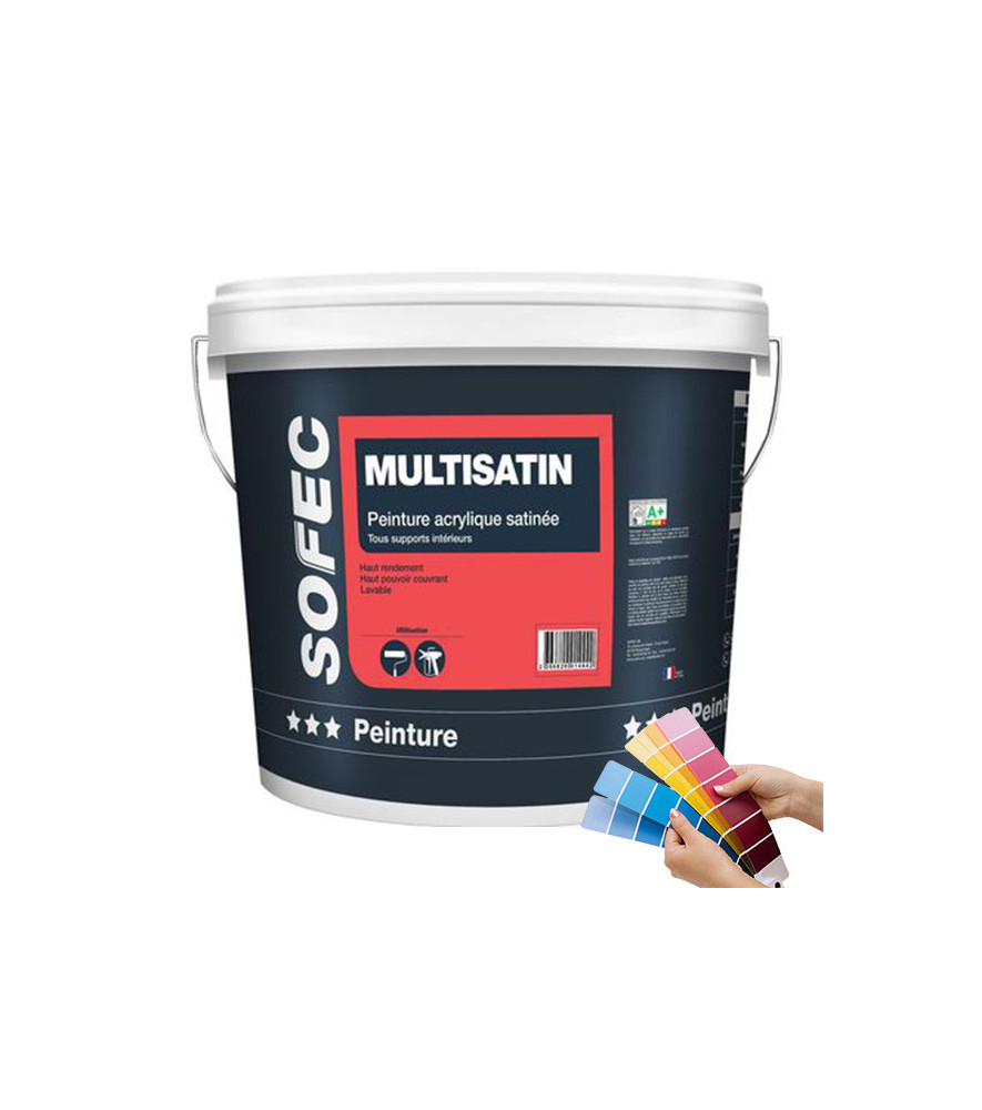 Peinture SOFEC Multisatin blanc 15L