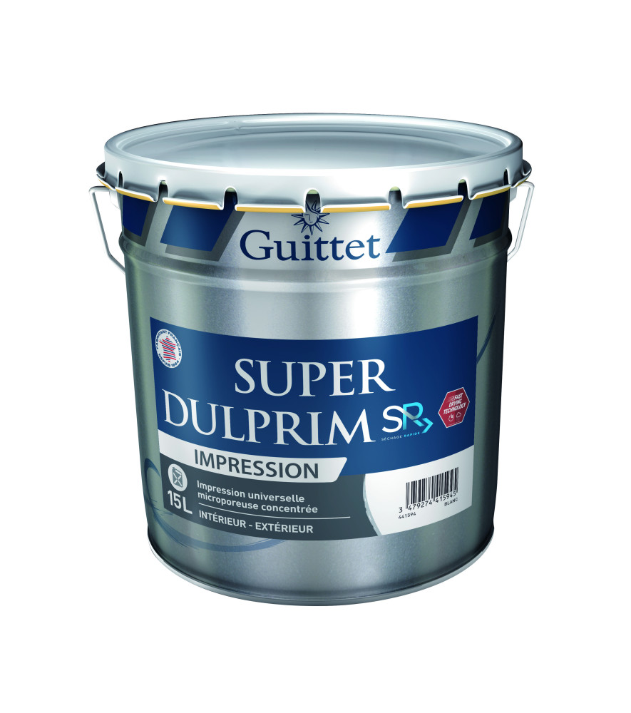 Peinture GUITTET Super Dulprim SR Blanc 15L