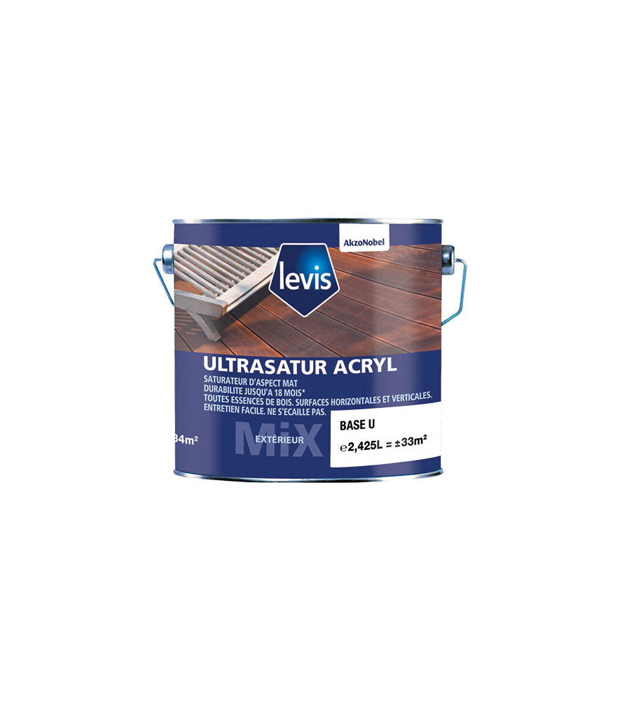 Saturateur LEVIS Ultra-satur Acryl Base U 2,5L