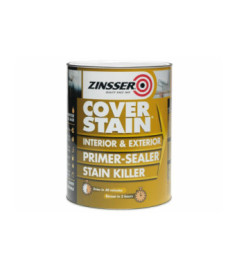 Primaire ZINSSER Cover Stain blanc 1L