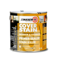 Primaire ZINSSER Cover Stain blanc 2,5L