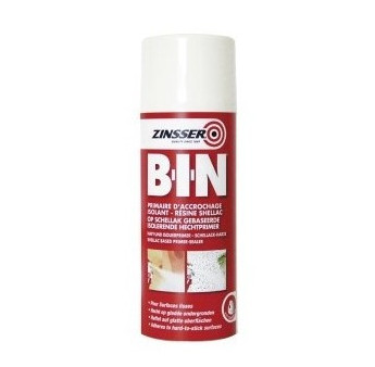 Primaire d'accrochage ultra isolant ZINSSER BIN blanc aérosol 400ml