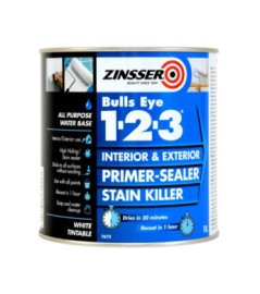 Primaire ZINSSER Bulls Eye 1-2-3 blanc 1L