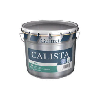 Peinture GUITTET Calista mat blanc 10L