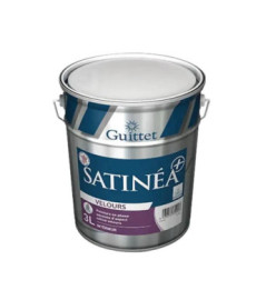 Peinture GUITTET Satinéa+ velours blanc 3L