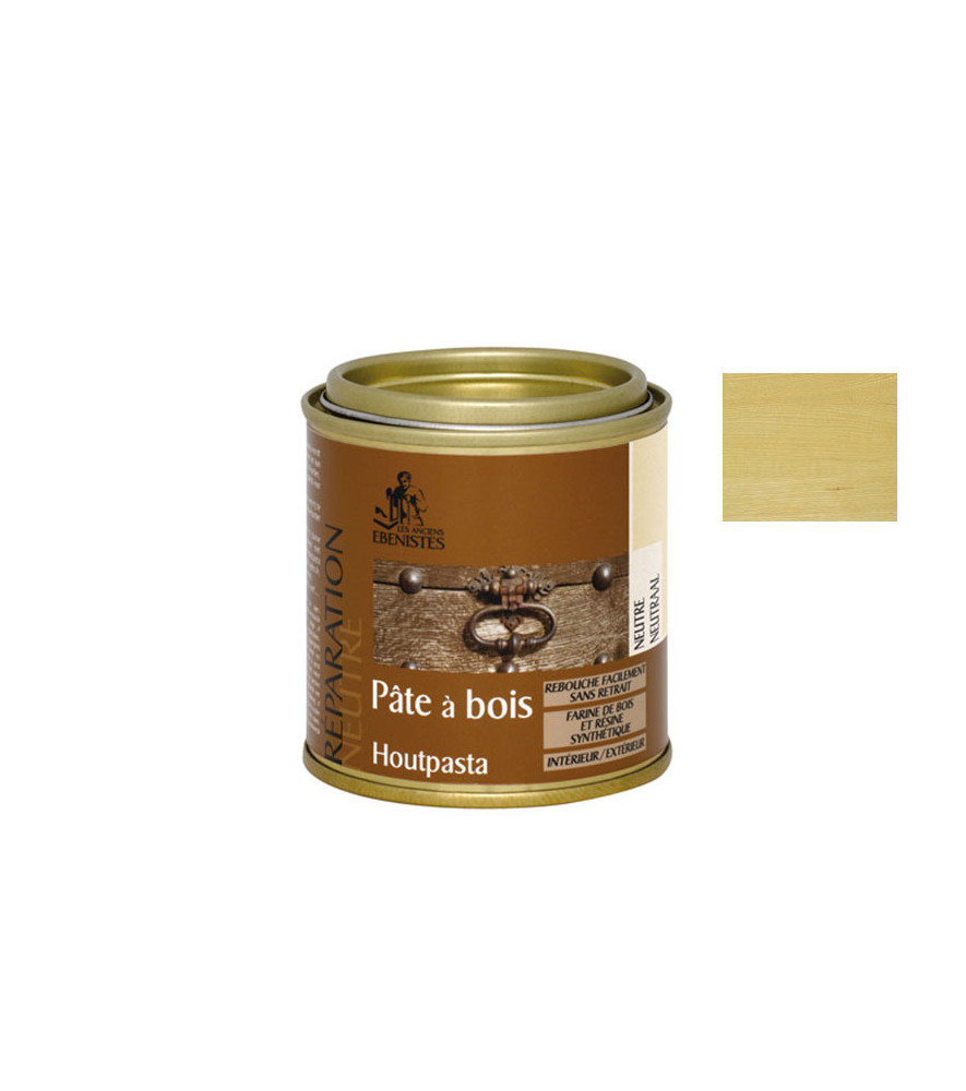 Pâte à bois LES ANCIENS EBENISTES chêne clair 140g