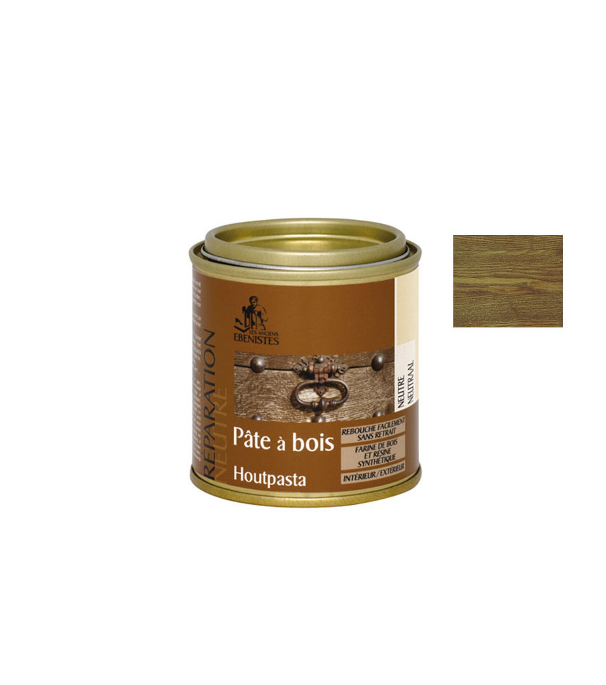 Pâte à bois LES ANCIENS EBENISTES noyer 140g